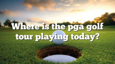 Where is the pga golf tour playing today?