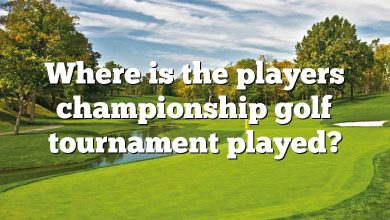 Where is the players championship golf tournament played?