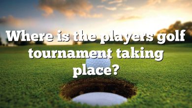 Where is the players golf tournament taking place?
