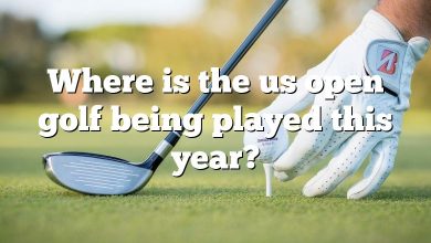 Where is the us open golf being played this year?