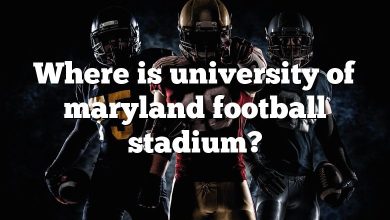 Where is university of maryland football stadium?