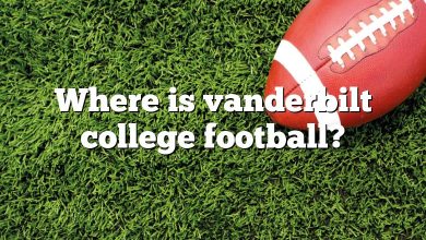 Where is vanderbilt college football?