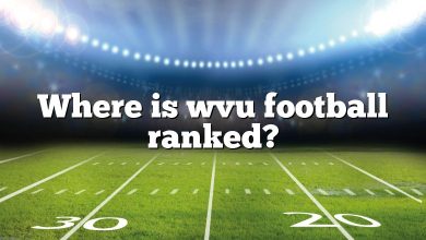 Where is wvu football ranked?