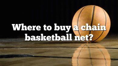 Where to buy a chain basketball net?