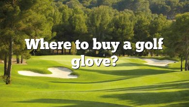 Where to buy a golf glove?