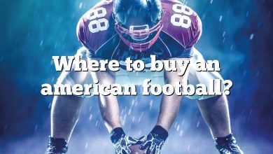Where to buy an american football?
