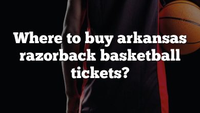 Where to buy arkansas razorback basketball tickets?