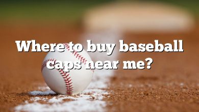 Where to buy baseball caps near me?