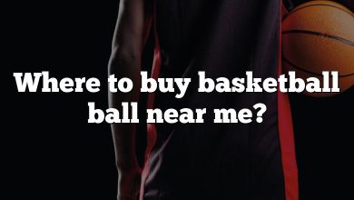 Where to buy basketball ball near me?