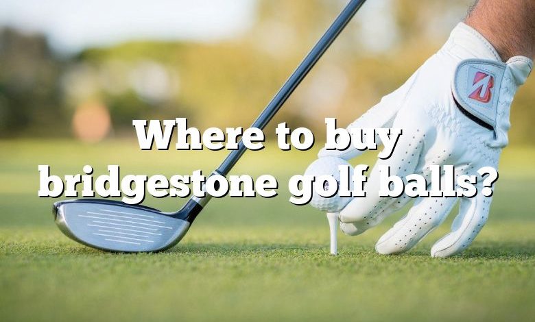 Where to buy bridgestone golf balls?