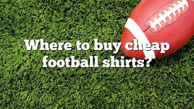 Where to buy cheap football shirts?