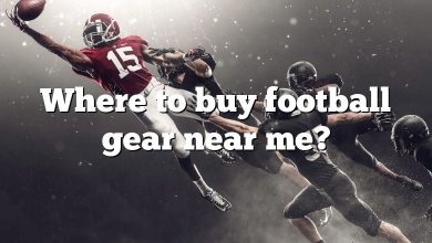Where to buy football gear near me?