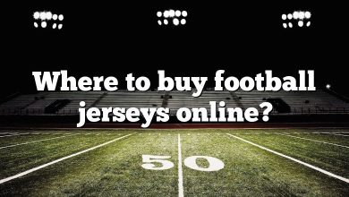 Where to buy football jerseys online?