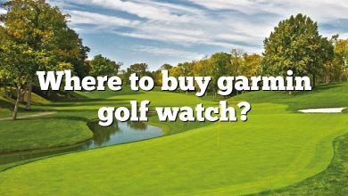 Where to buy garmin golf watch?