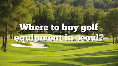 Where to buy golf equipment in seoul?