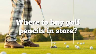 Where to buy golf pencils in store?