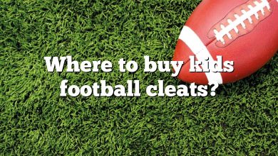 Where to buy kids football cleats?