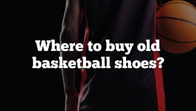 Where to buy old basketball shoes?