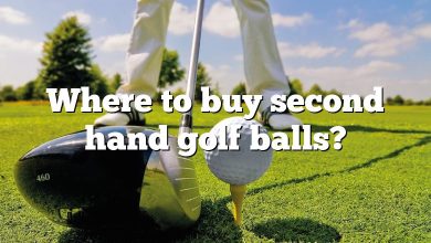 Where to buy second hand golf balls?