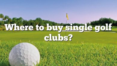 Where to buy single golf clubs?