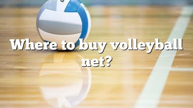 Where to buy volleyball net?