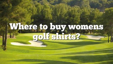 Where to buy womens golf shirts?