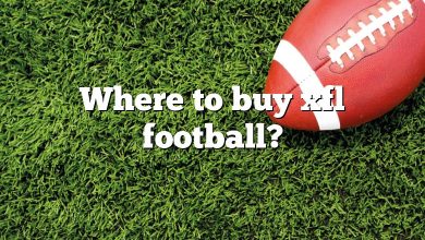 Where to buy xfl football?