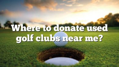 Where to donate used golf clubs near me?