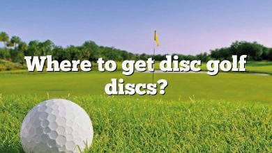 Where to get disc golf discs?