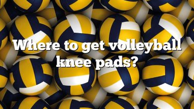 Where to get volleyball knee pads?
