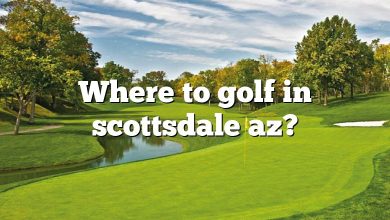 Where to golf in scottsdale az?