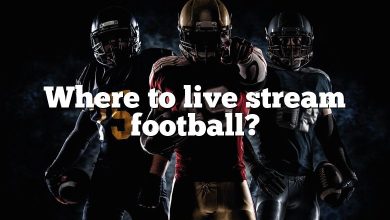 Where to live stream football?