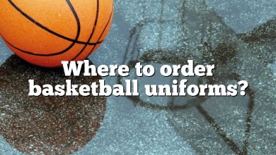 Where to order basketball uniforms?