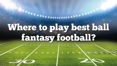 Where to play best ball fantasy football?