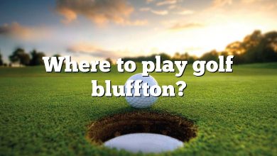 Where to play golf bluffton?
