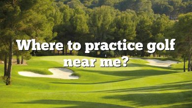 Where to practice golf near me?