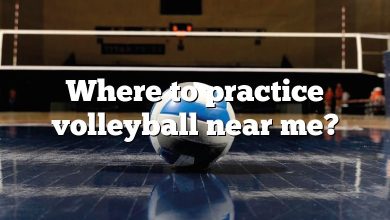 Where to practice volleyball near me?