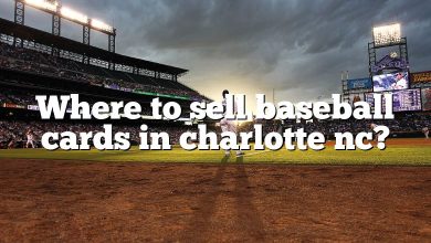 Where to sell baseball cards in charlotte nc?