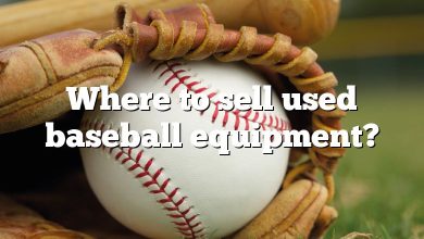 Where to sell used baseball equipment?