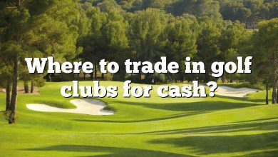 Where to trade in golf clubs for cash?