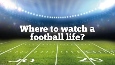 Where to watch a football life?