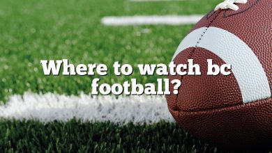 Where to watch bc football?