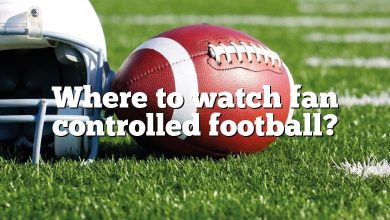Where to watch fan controlled football?