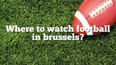 Where to watch football in brussels?