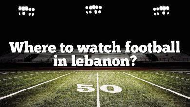 Where to watch football in lebanon?