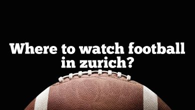 Where to watch football in zurich?
