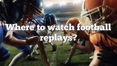 Where to watch football replays?