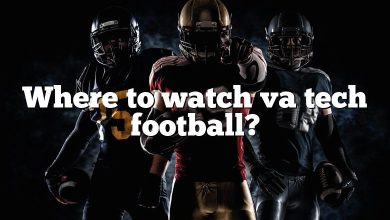 Where to watch va tech football?