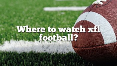 Where to watch xfl football?