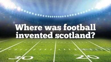Where was football invented scotland?